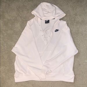 Brand new nike tie up sweater